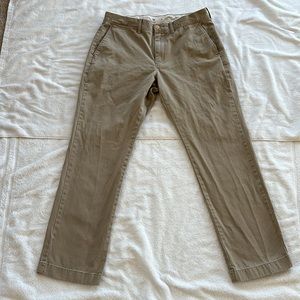 J. Crew factory vintage khaki chinos